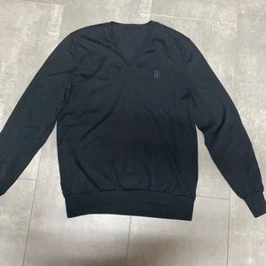 Authentic Burberry Wool VNeck Sweater